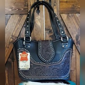Montana West Concealed Carry Purse Western Tooled